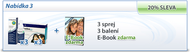 foliactive Pack: 3 foliactive Pills + 3 foliactive Pack + e-book zdarma.
