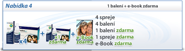 foliactive Pack: 4 foliactive Pills + 4 foliactive Pack + e-book zdarma.