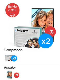 Foliactive Pills x2 + Guia online para el cuidado del cabello gratis.