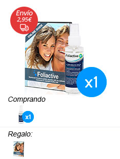Foliactive Spray x1  + Guia online para el cuidado del cabello gratis.